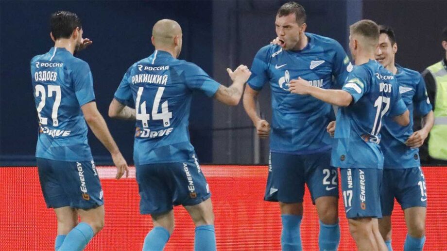 Zenit goleia para a Liga russa