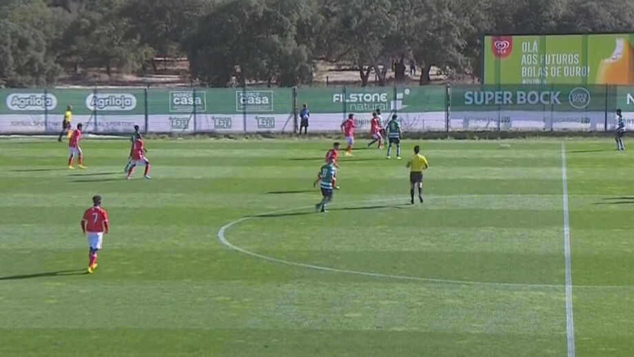 Sporting e Benfica empatam em Alcochete