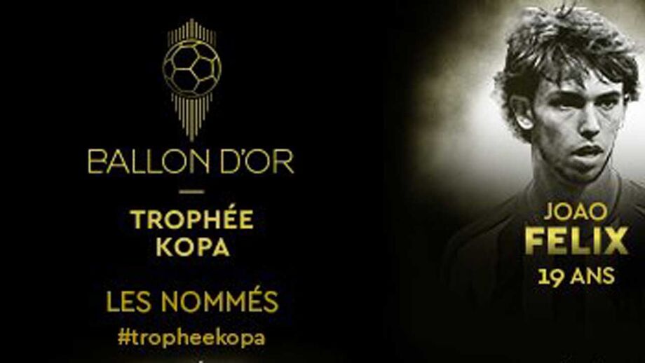 João Félix entre os candidatos à Bola de Ouro 'dos mais novos'