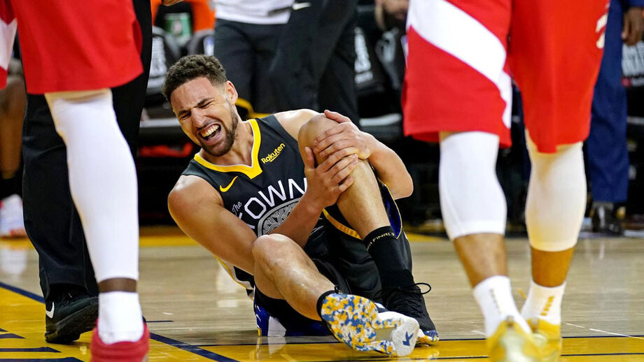 Steve Kerr: «É pouco provável que o Klay Thompson vá jogar esta temporada»