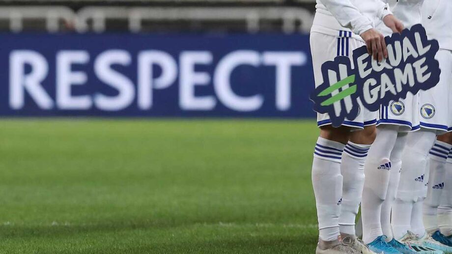 UEFA e Benfica em campanha pela igualdade