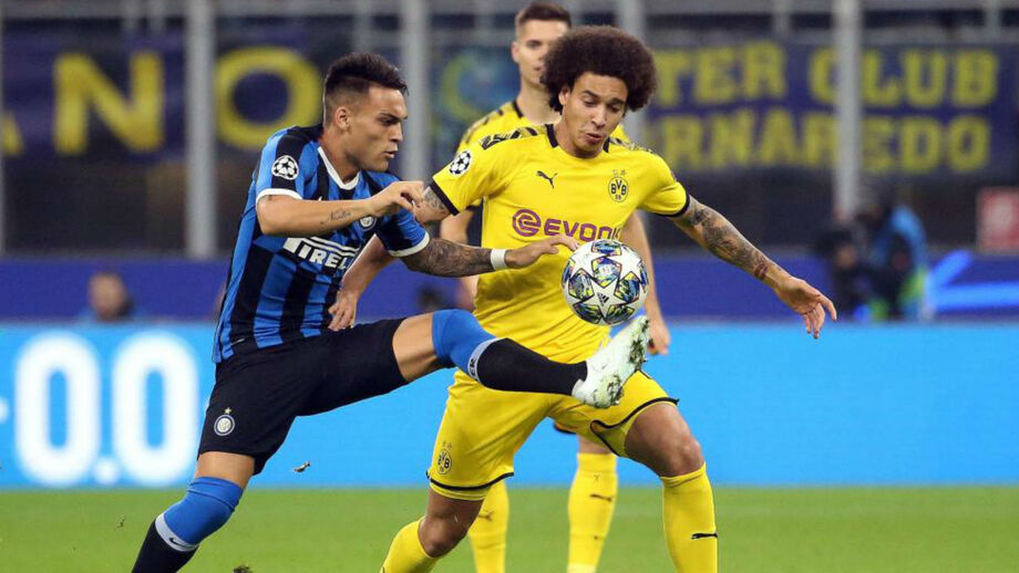 Inter vence na receção ao Borussia Dortmund