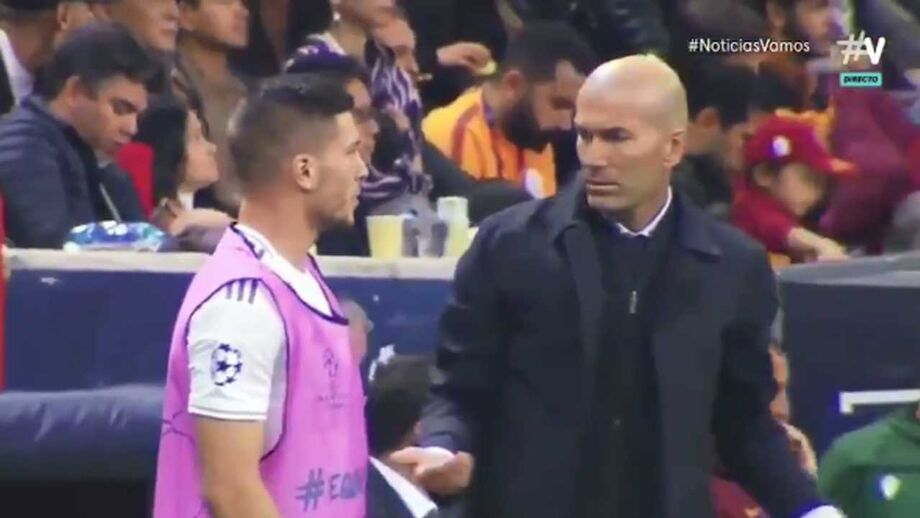Jovic estava com dificuldades em perceber Zidane e o técnico resolveu da forma mais simples