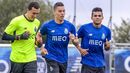 Agustín Marchesín, Uribe e Luis Diáz