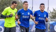Agustín Marchesín, Uribe e Luis Diáz