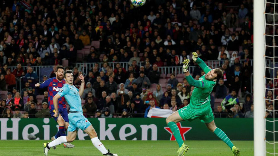 Guarda-redes do Slavia de Praga desapontado com Messi