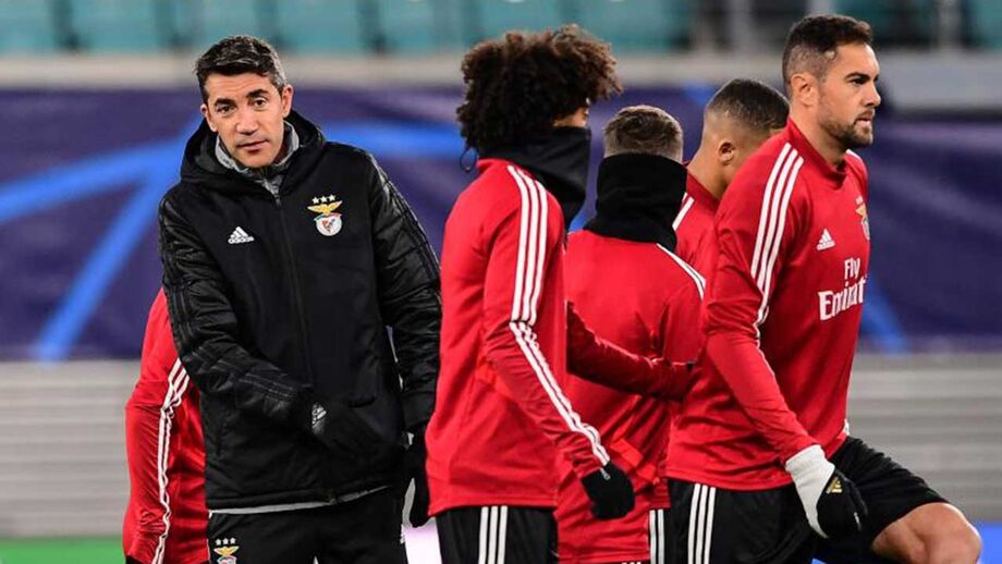 O onze do Benfica para o jogo com o Leipzig