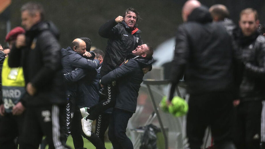 Sp. Braga é primeira equipa portuguesa a somar 12 jogos seguidos sem perder na Europa