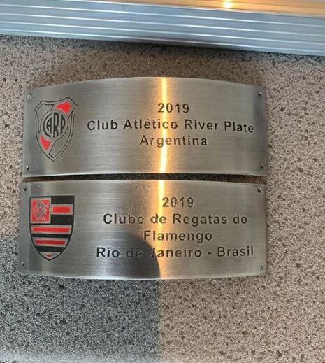 As primeiras placas divulgadas