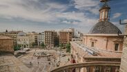 Vista da Catedral de Valencia