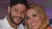 Hulk com a ex-mulher