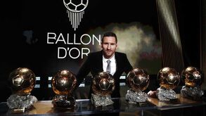 Messi conquista a Bola de Ouro, Ronaldo é 3.º e Bernardo Silva fica no top-10