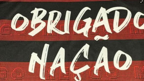 Flamengo com mensagem especial para os adeptos no jogo com o Avaí