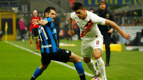 Roma de Paulo Fonseca empata na visita ao terreno do Inter