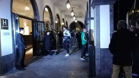 Sporting recebido nos Açores com gritos de 