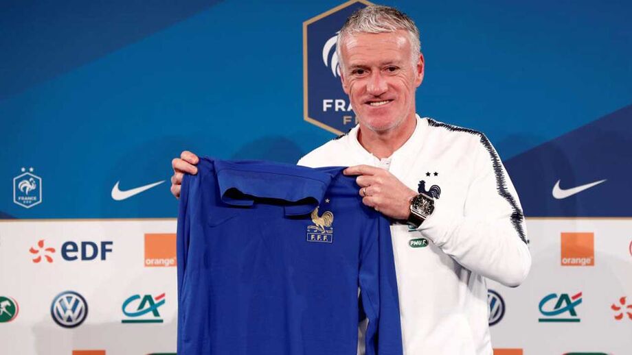 Didier Deschamps prolonga contrato com a seleção francesa até 2022