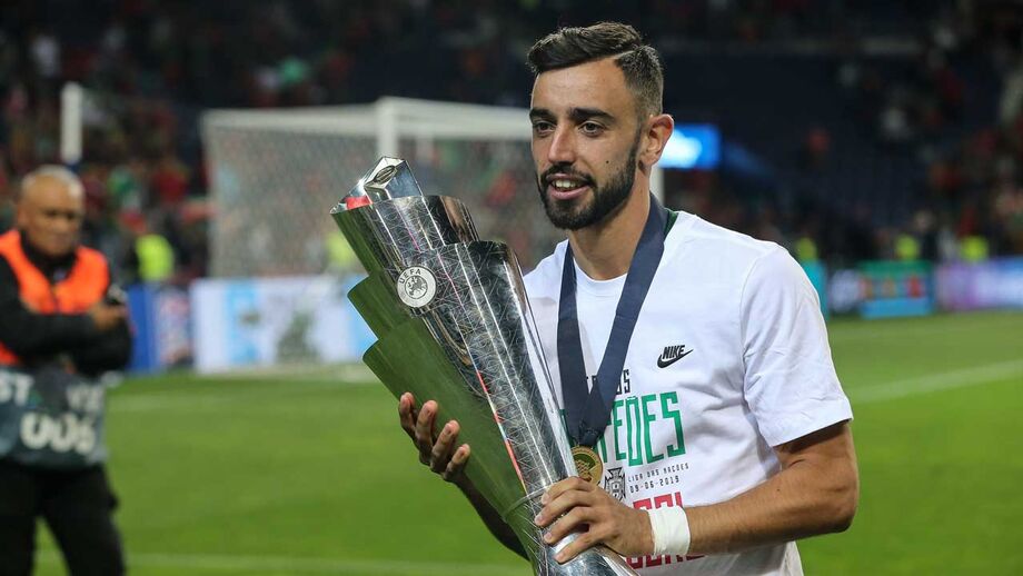 Junho: Meia Europa de olhos postos em Bruno Fernandes