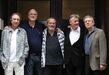 Os Monty Python numa foto de 2014: Eric Idle, John Cleese, Terry Gilliam, Michael Palin e Terry Jones. Graham Chapman faleceu em 1989