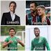 Hudson Santos, Nene, Miguel Silveira, Ganso e Muriel Becker - Jogadores do Fluminense.