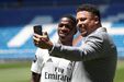 O Real Madrid pagou em 2018 45 milhões de euros ao Flamengo por Vinícius Junior
