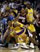 2001 - Black Mamba pressionado por Scottie Pippen (Portland Trail Blazers) num encontro dos play-offs
