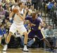 2015 - O alemão Dirk Nowitzki (Dallas Mavericks) foi outra das lendas da NBA a defrontar Kobe Bryant