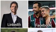 Hudson Santos, Nene, Miguel Silveira, Ganso e Muriel Becker - Jogadores do Fluminense.