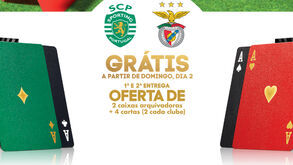 Não perca as cartas de Sporting e Benfica: grátis com o Record a partir de hoje!