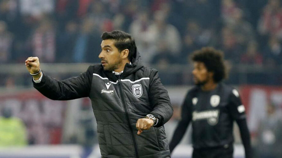 PAOK de Abel Ferreira derrotado pode perder liderança na Grécia