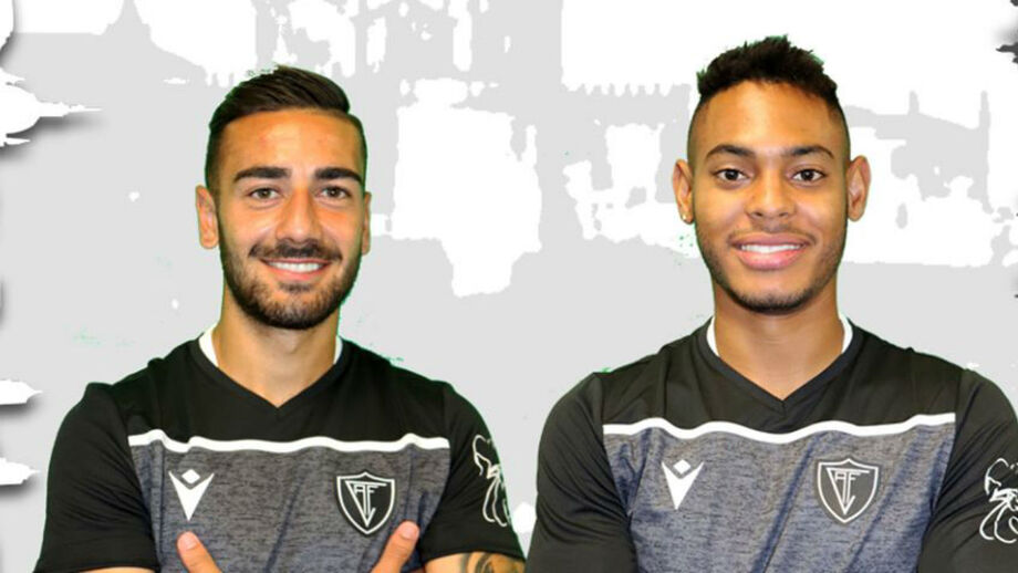 Facundo Batista e Ismael Diaz de saída do Ac. Viseu