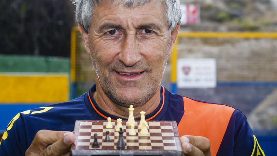 Quique Setién: ‘Grande Mestre’ do Barcelona inspira-se no xadrez