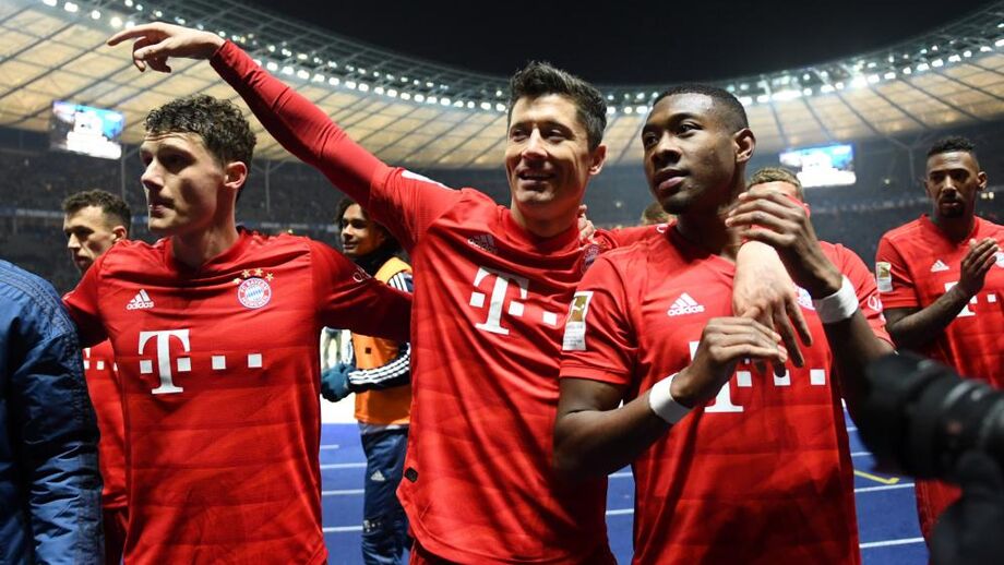 Bayern Munique goleia Hertha e sobe ao segundo lugar na Alemanha