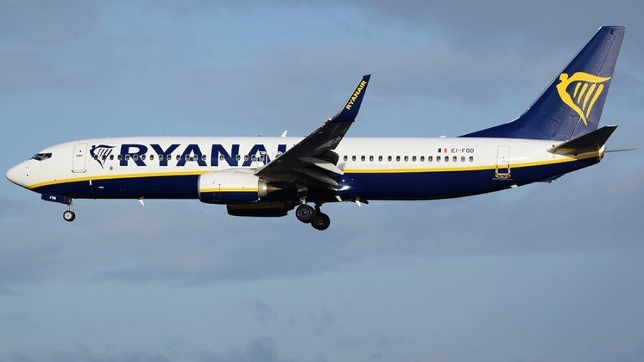 Avião da Ryanair