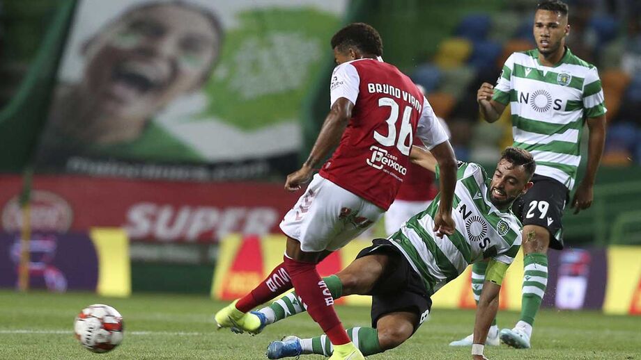 Os onze iniciais do Sp. Braga-Sporting
