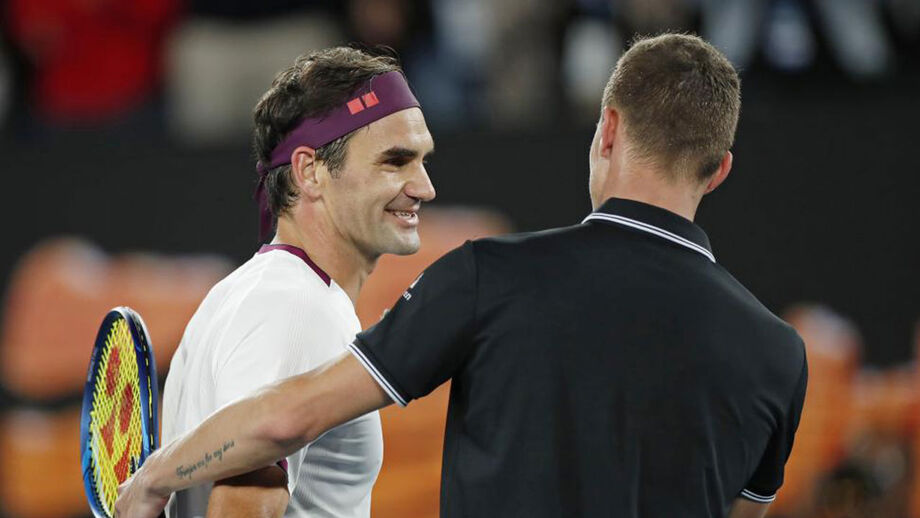 Roger Federer apura-se para os quartos de final do Open da Austrália