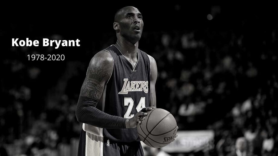 Kobe Bryant morreu num acidente de helicóptero