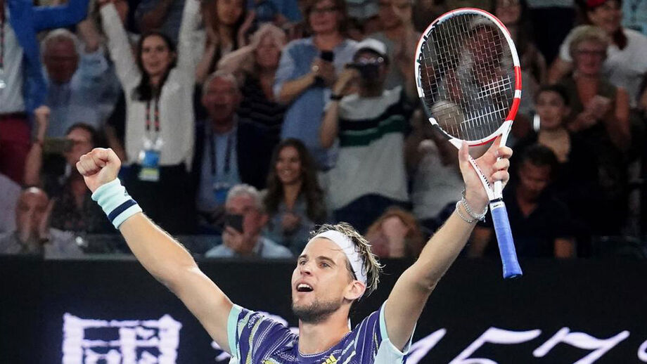 Nadal eliminado do Open da Austrália por Dominic Thiem