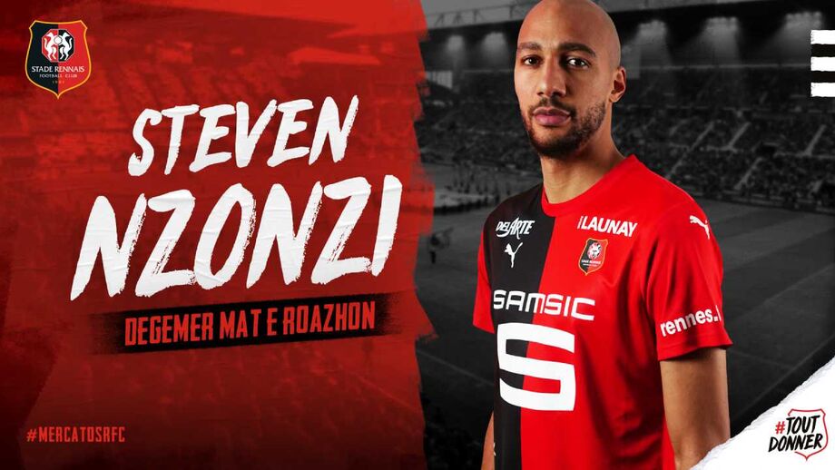 Rennes garante empréstimo de Nzonzi