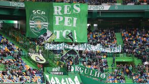 «Respeito é para quem tem»: as mensagens vindas das bancadas de Alvalade