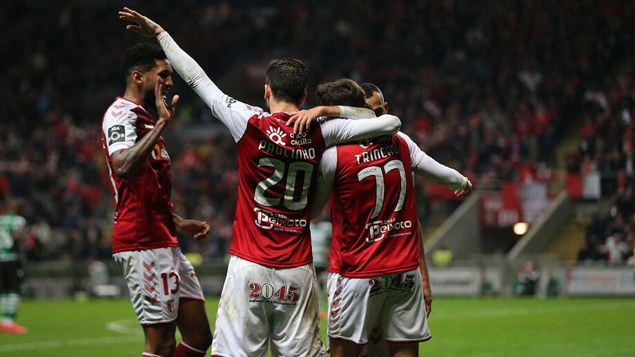 Sporting perde em Braga e já está a 22 pontos do Benfica