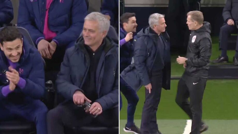 Mourinho em estado puro: do festejo à fúria em poucos segundos