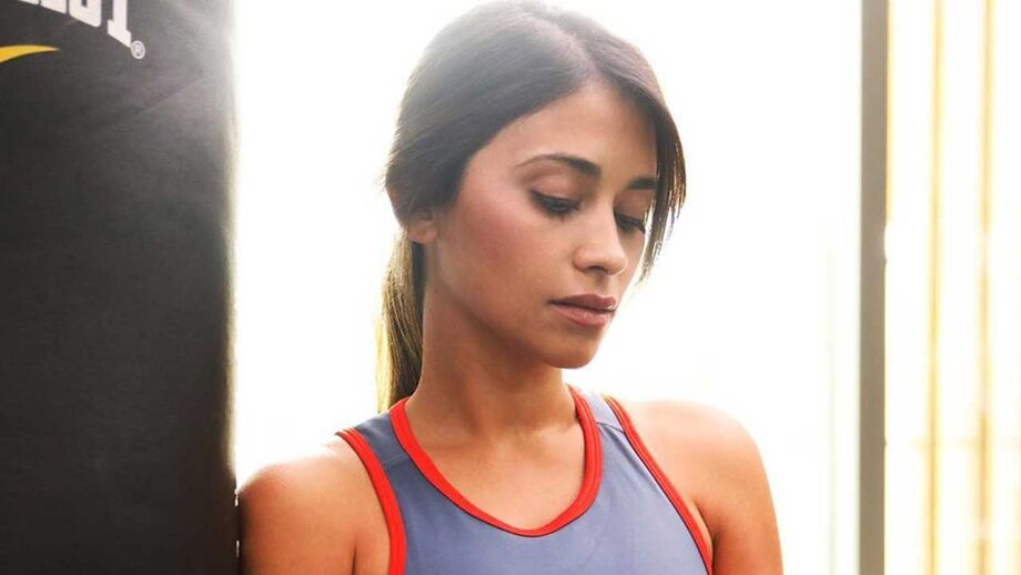 Antonella Roccuzzo dedicada ao desporto