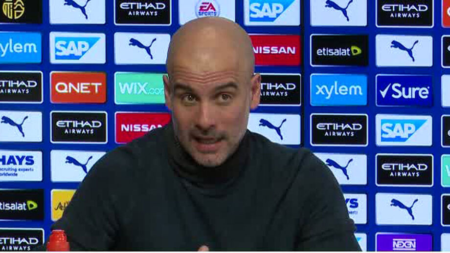 Pep Guardiola sobre Agüero: «É um dos melhores jogadores da história da Premier League»