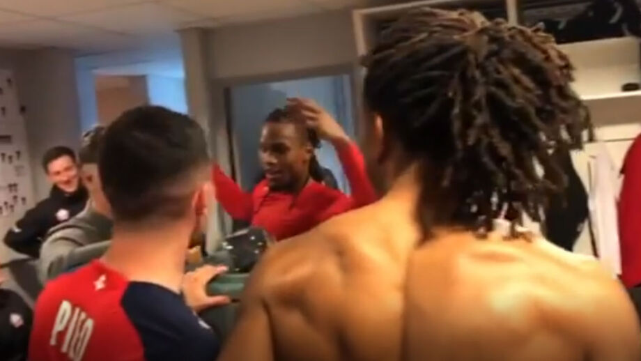 A reação de Renato Sanches e companhia quando o treinador do Lille dá 3 dias de folga
