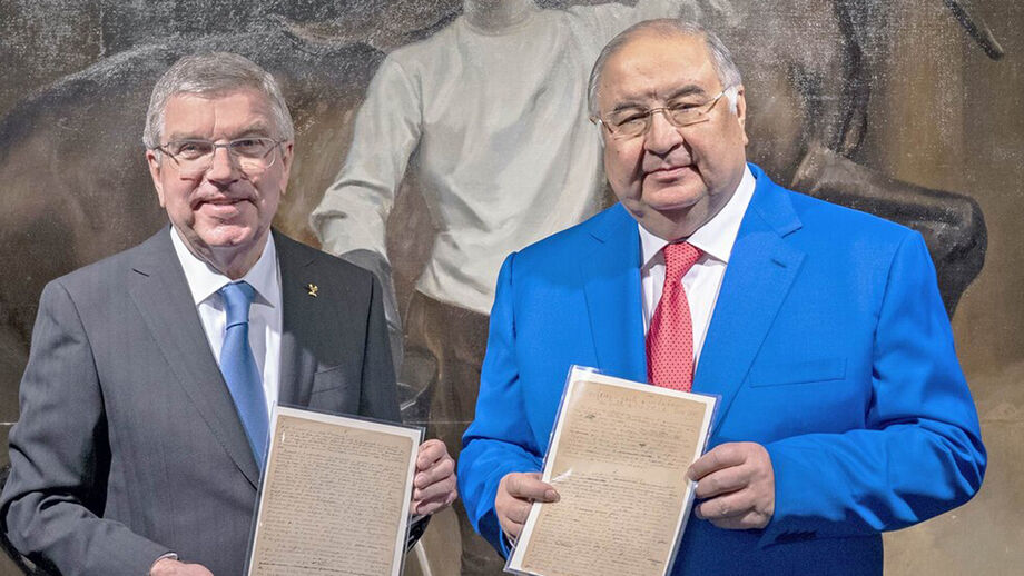 Milionário russo oferece ao COI manuscrito original do manifesto dos Jogos Olímpicos
