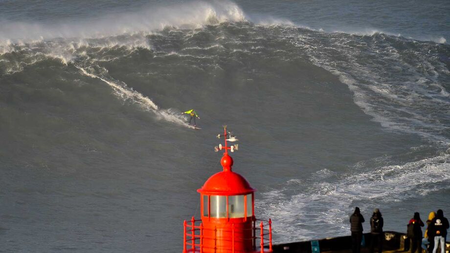 Chegou o dia mais esperado à Nazaré