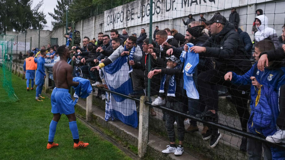 Canelas multado por insultos e cuspidelas de adeptos a jogadores da Sanjoanense