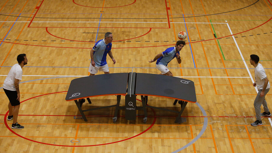 Teqball: Colocámos à prova a dupla do Belenenses