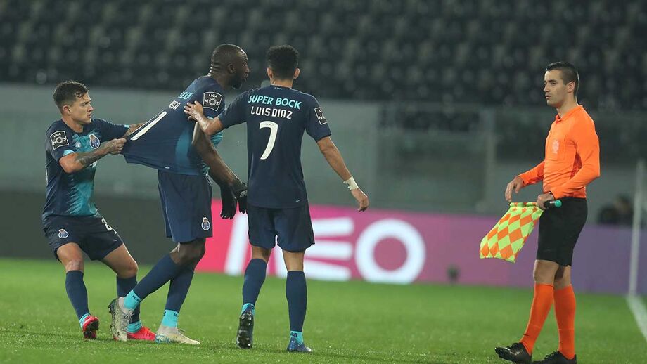 Sporting solidário com Marega