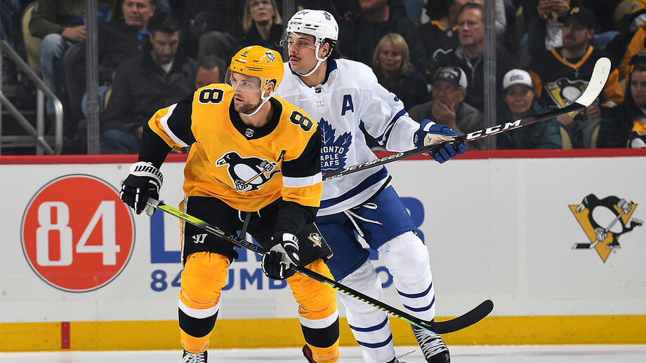 Pittsburgh Penguins-Toronto Maple Leafs: duelo no Este da NHL